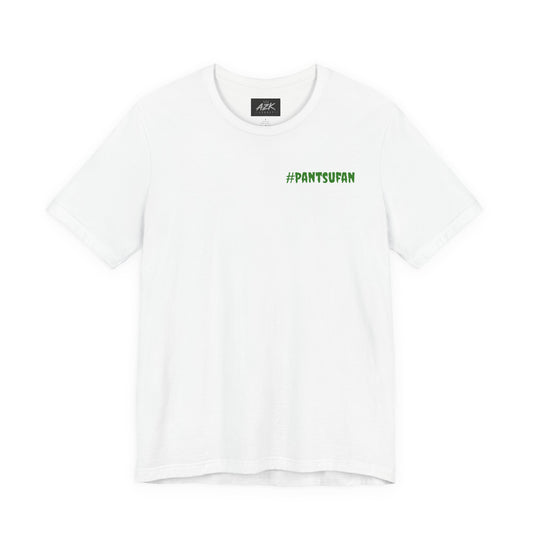 Skull Graphic Tee – Back Skull with 'TSU' & #PANTSUFAM Chest Print