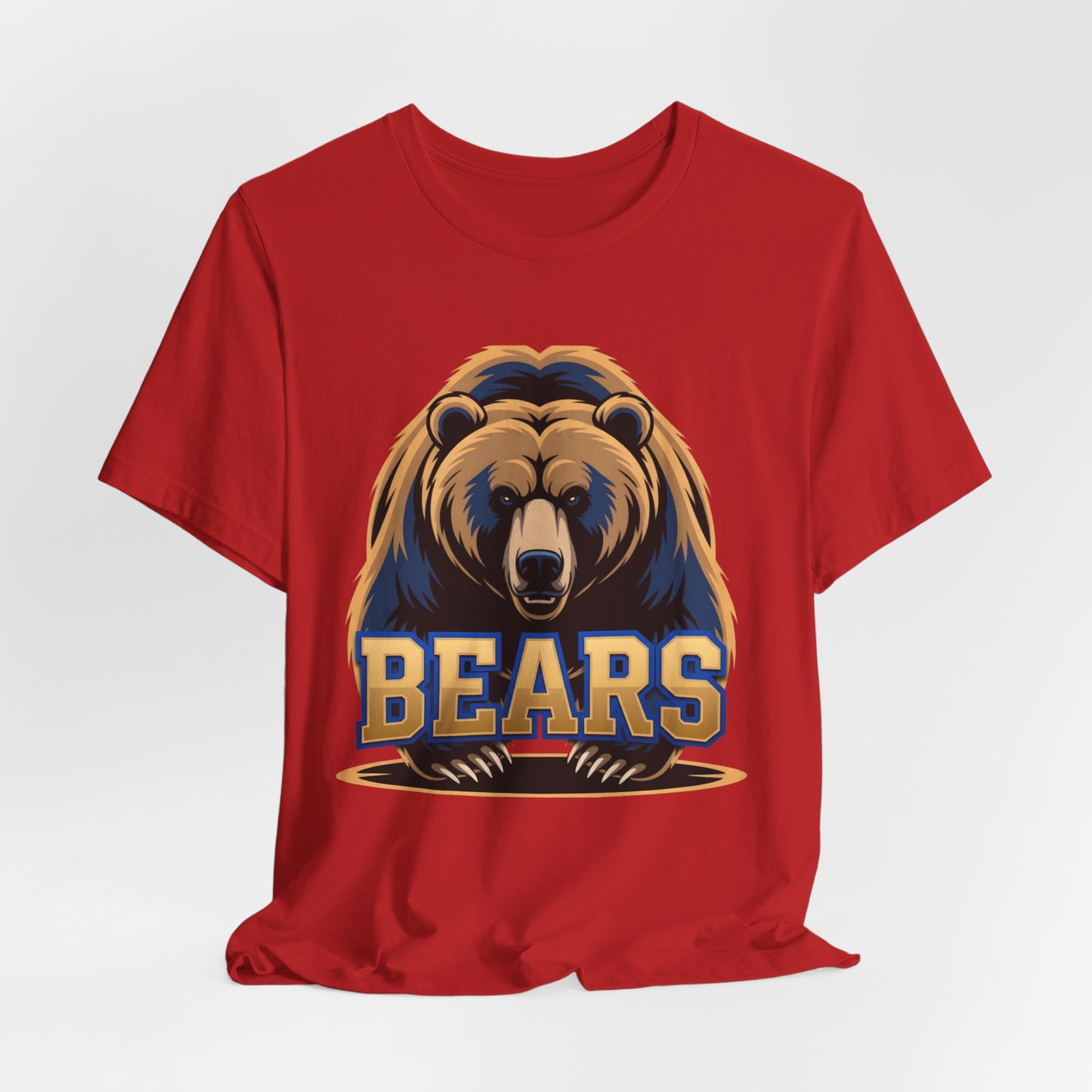 Bears Mascot Tee — Bold Grizzly Sports T‑Shirt