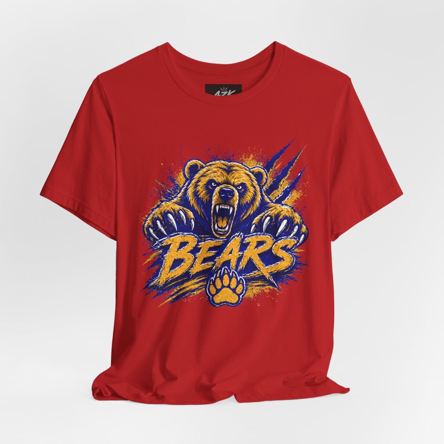 Bears Mascot Roaring Tee — School Spirit Sports T-Shirt