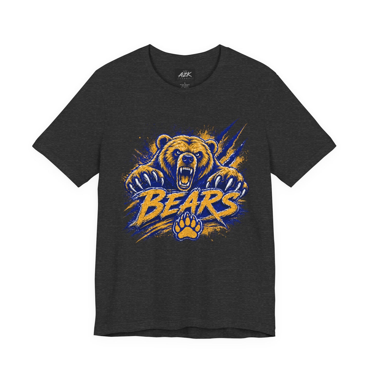 Bears Mascot Roaring Tee — School Spirit Sports T-Shirt