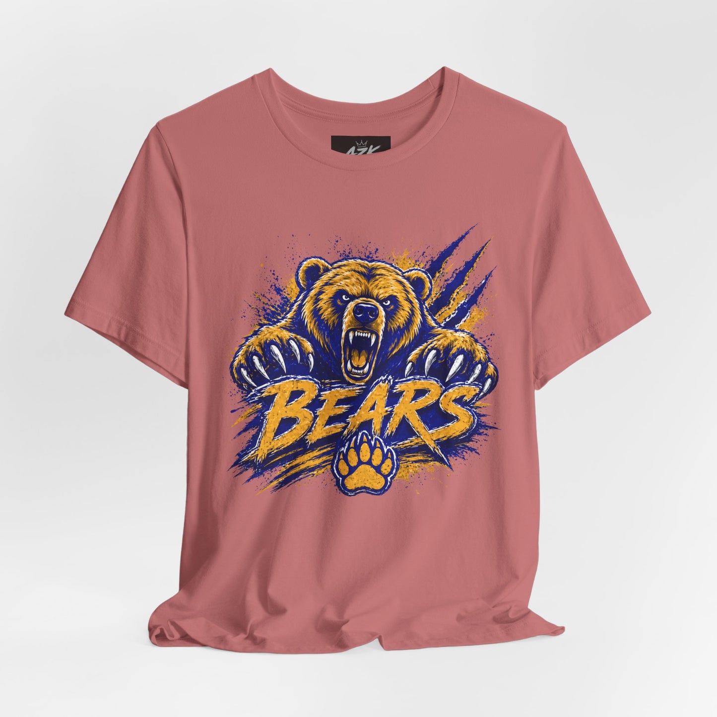 Bears Mascot Roaring Tee — School Spirit Sports T-Shirt