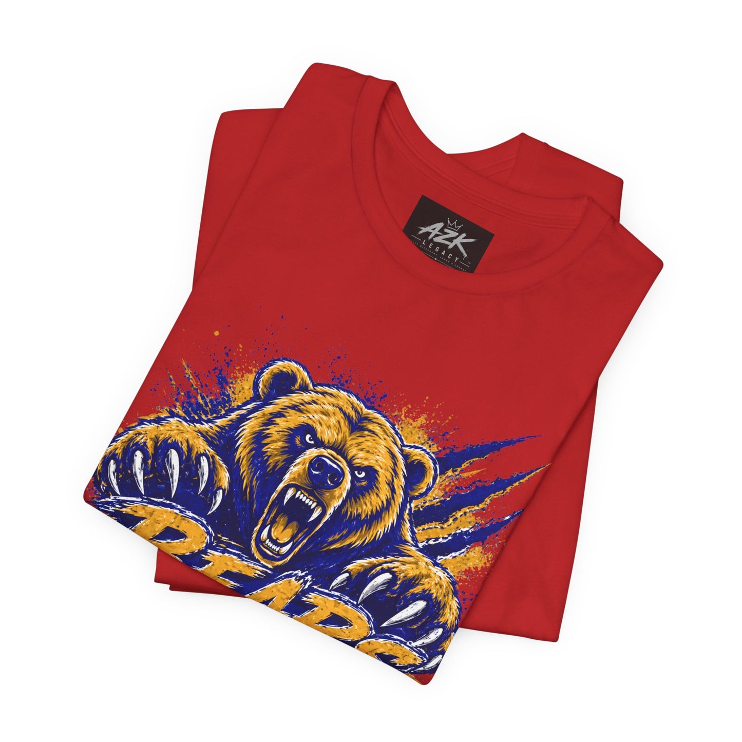 Bears Mascot Roaring Tee — School Spirit Sports T-Shirt