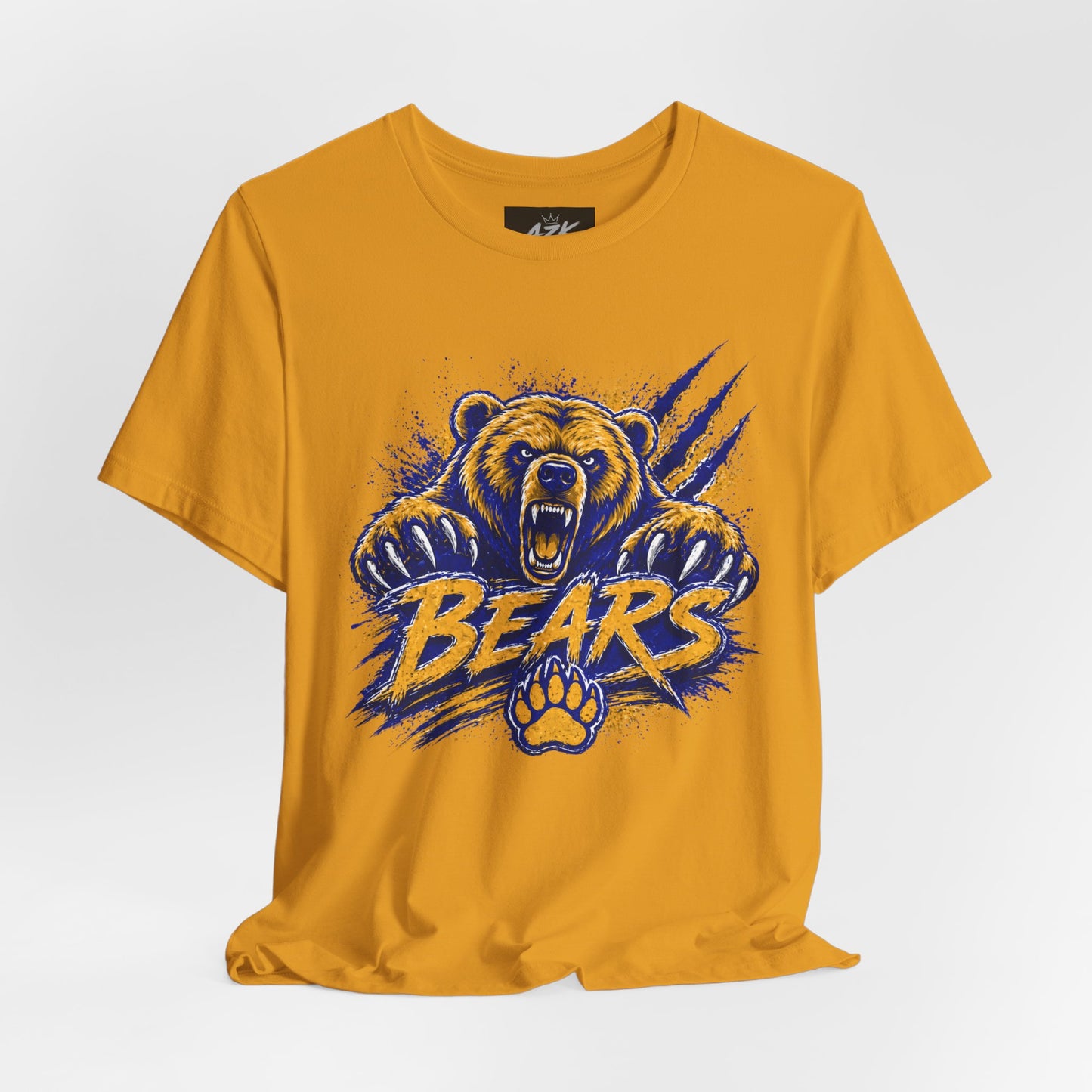 Bears Mascot Roaring Tee — School Spirit Sports T-Shirt