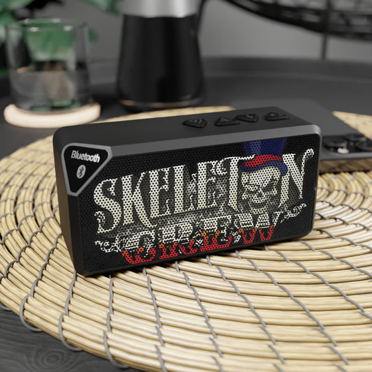 Skeleton Crew Bluetooth Speaker — Waterproof Portable Wireless Speaker with Skull Graphics