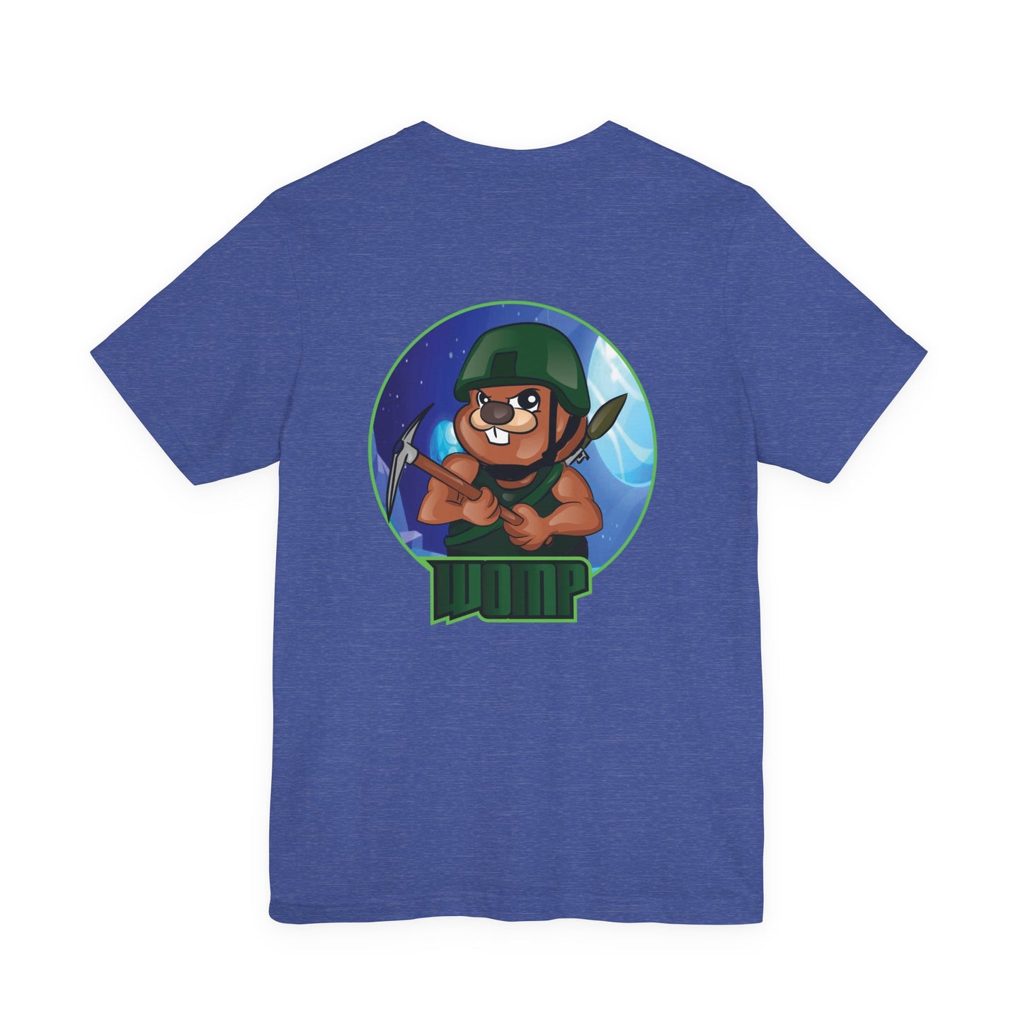 Beaver Archer Graphic Tee — 'WUP' Cute Gamer Wildlife T-Shirt