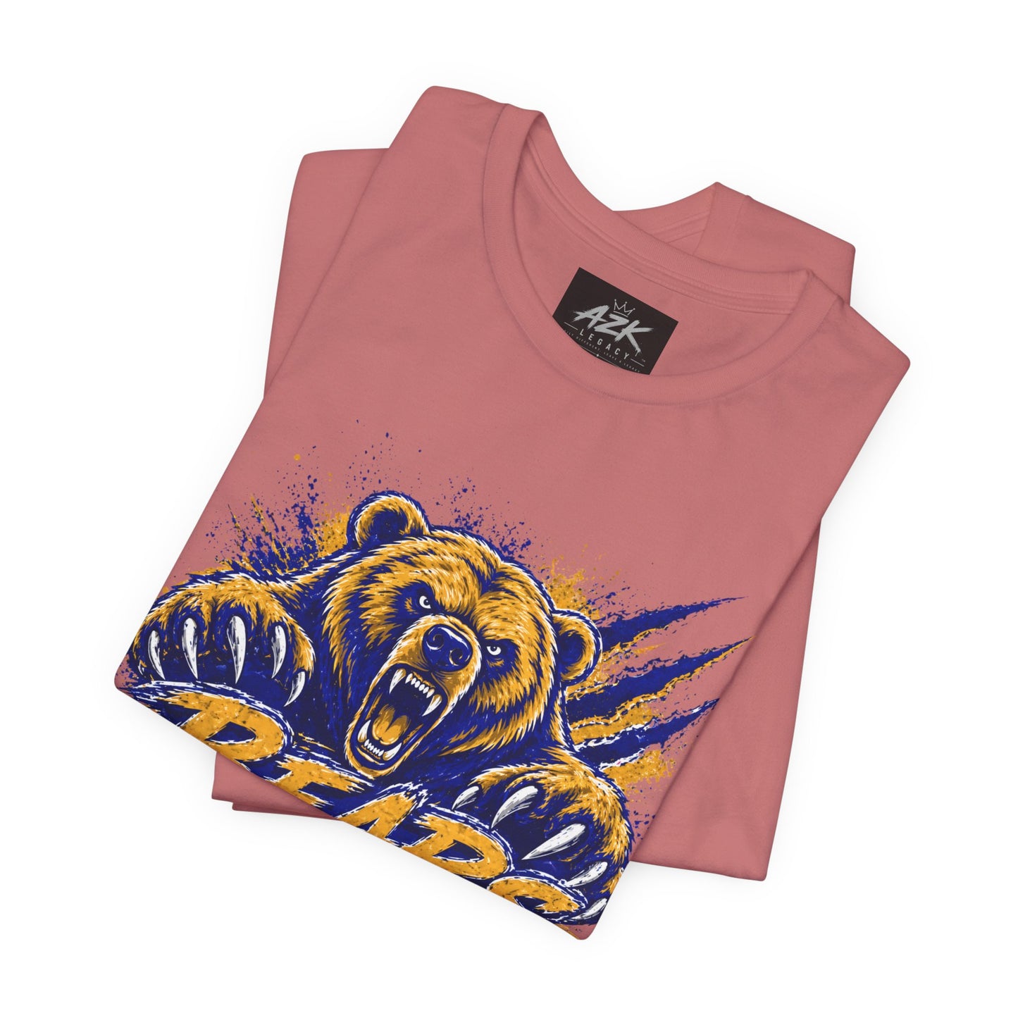 Bears Mascot Roaring Tee — School Spirit Sports T-Shirt