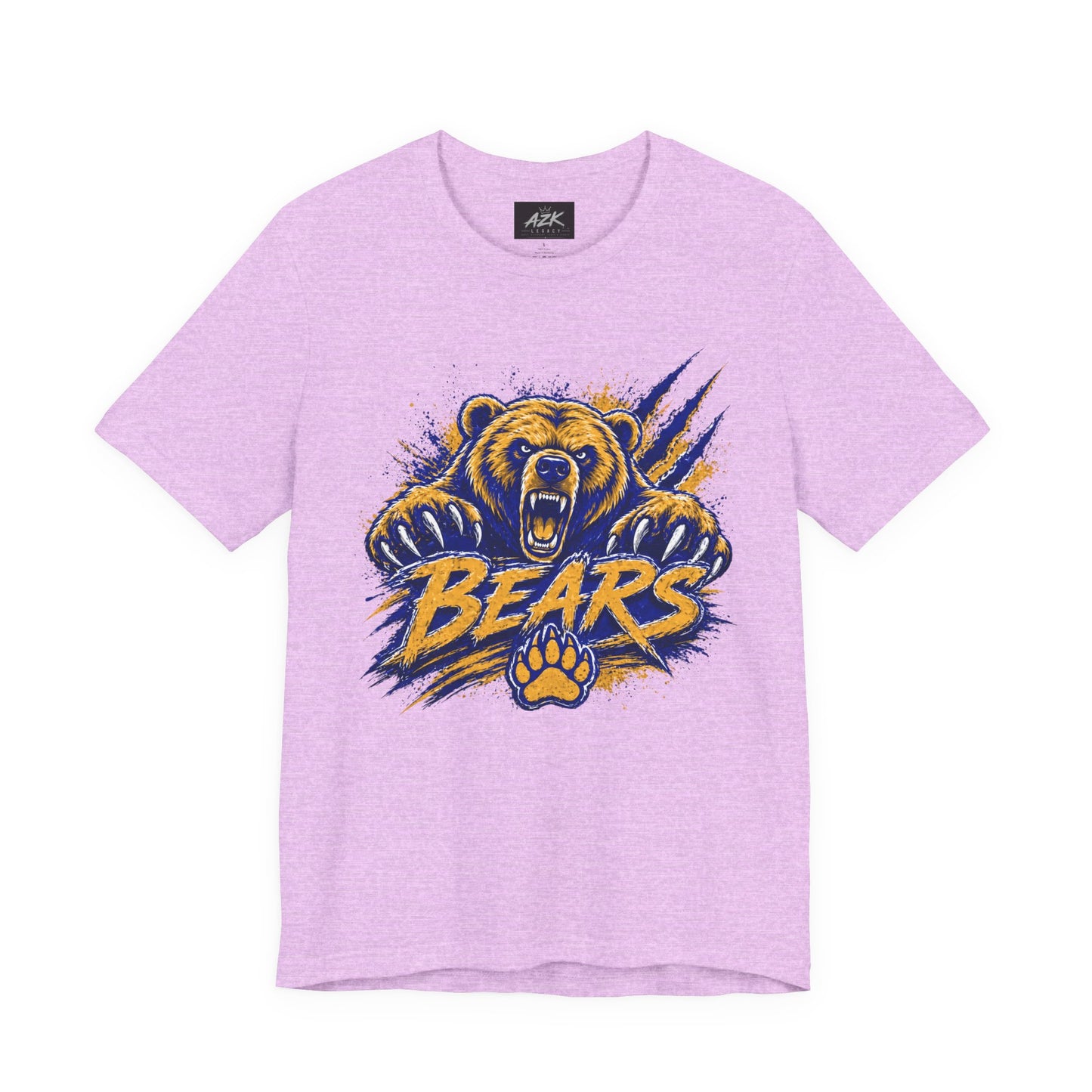 Bears Mascot Roaring Tee — School Spirit Sports T-Shirt
