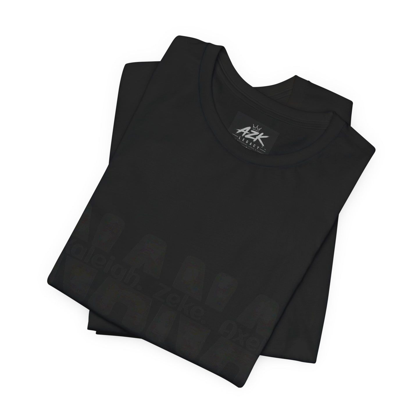 NANA Personalized Name Tee — Custom Grandma Shirt with Names (Kaleiah, Zeke, Axel)