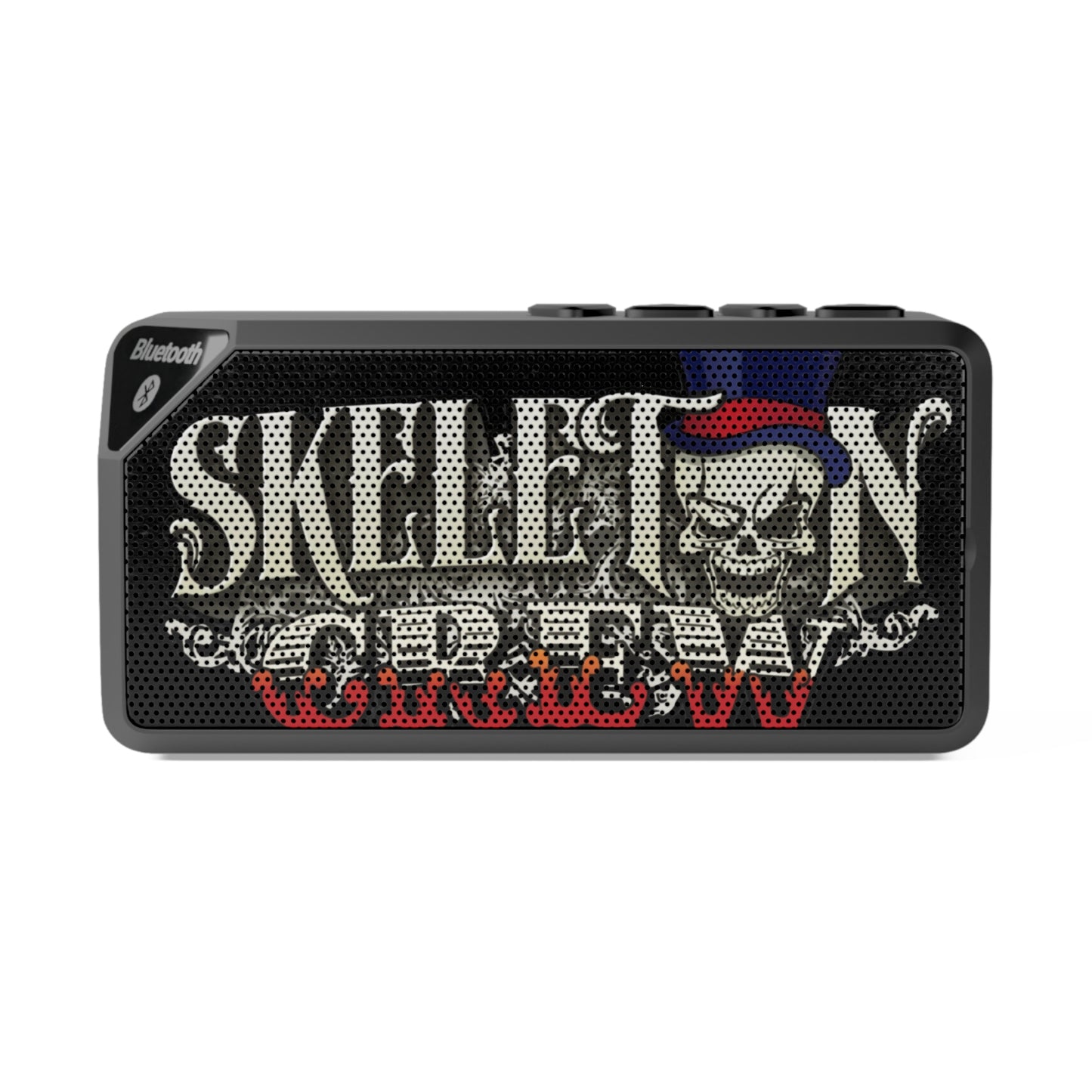 Skeleton Crew Bluetooth Speaker — Waterproof Portable Wireless Speaker with Skull Graphics