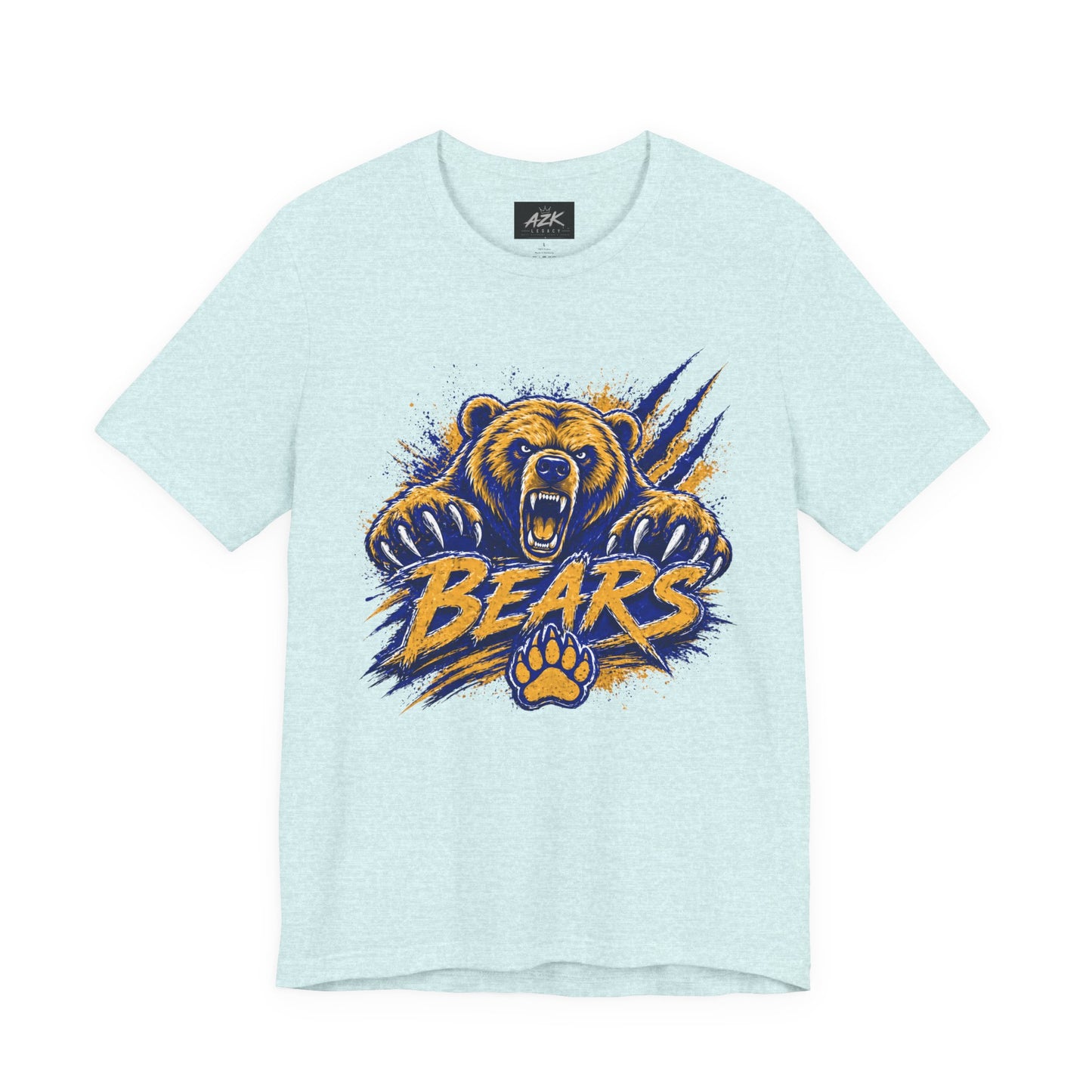 Bears Mascot Roaring Tee — School Spirit Sports T-Shirt