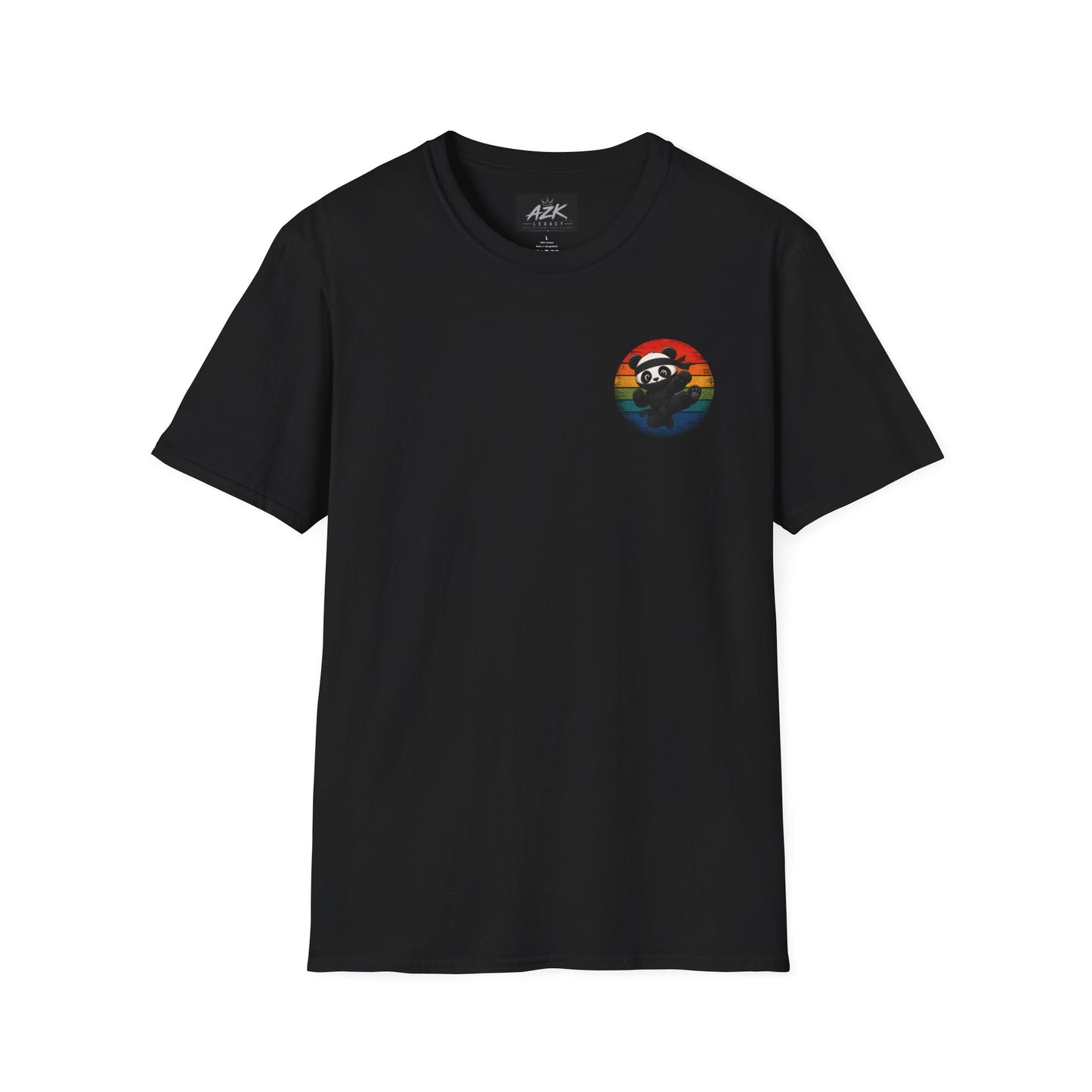 Panda Karate T-Shirt – Focus, Respect, Confidence, Discipline