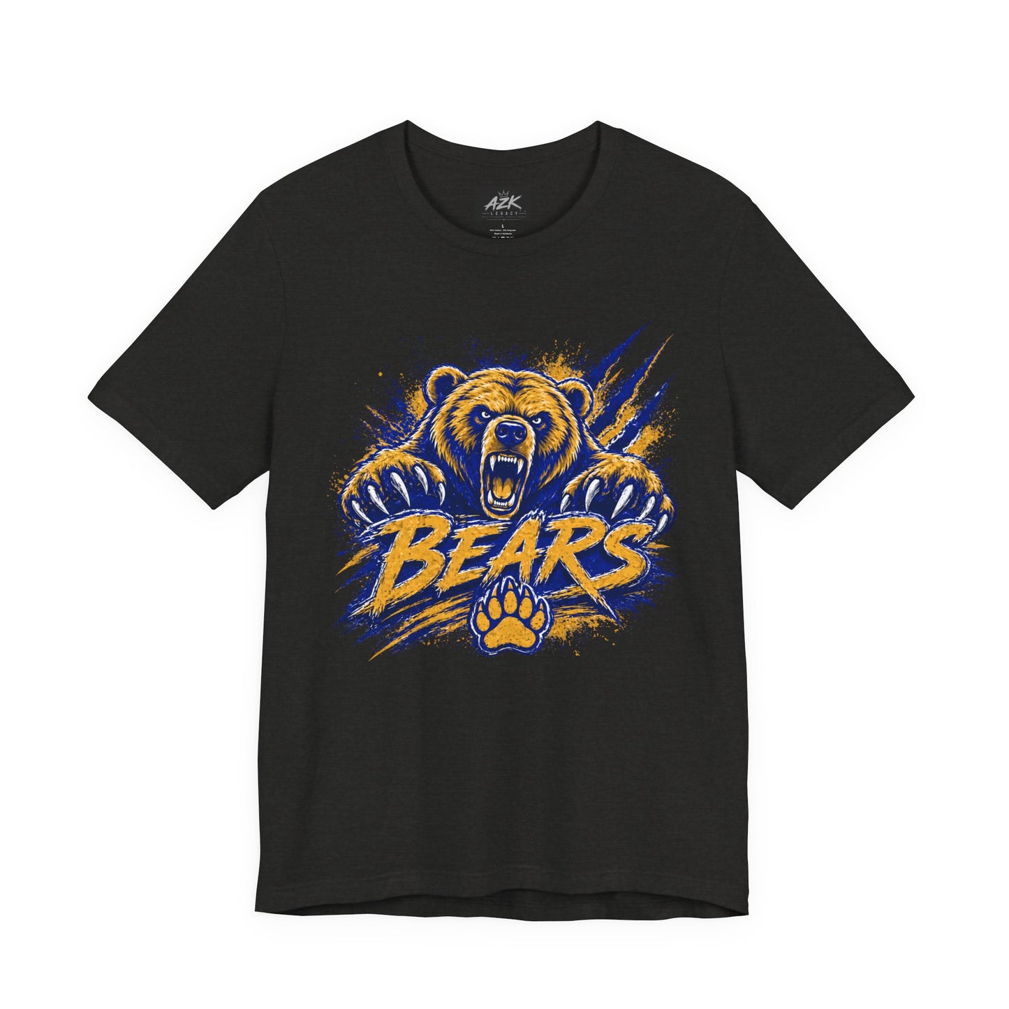 Bears Mascot Roaring Tee — School Spirit Sports T-Shirt
