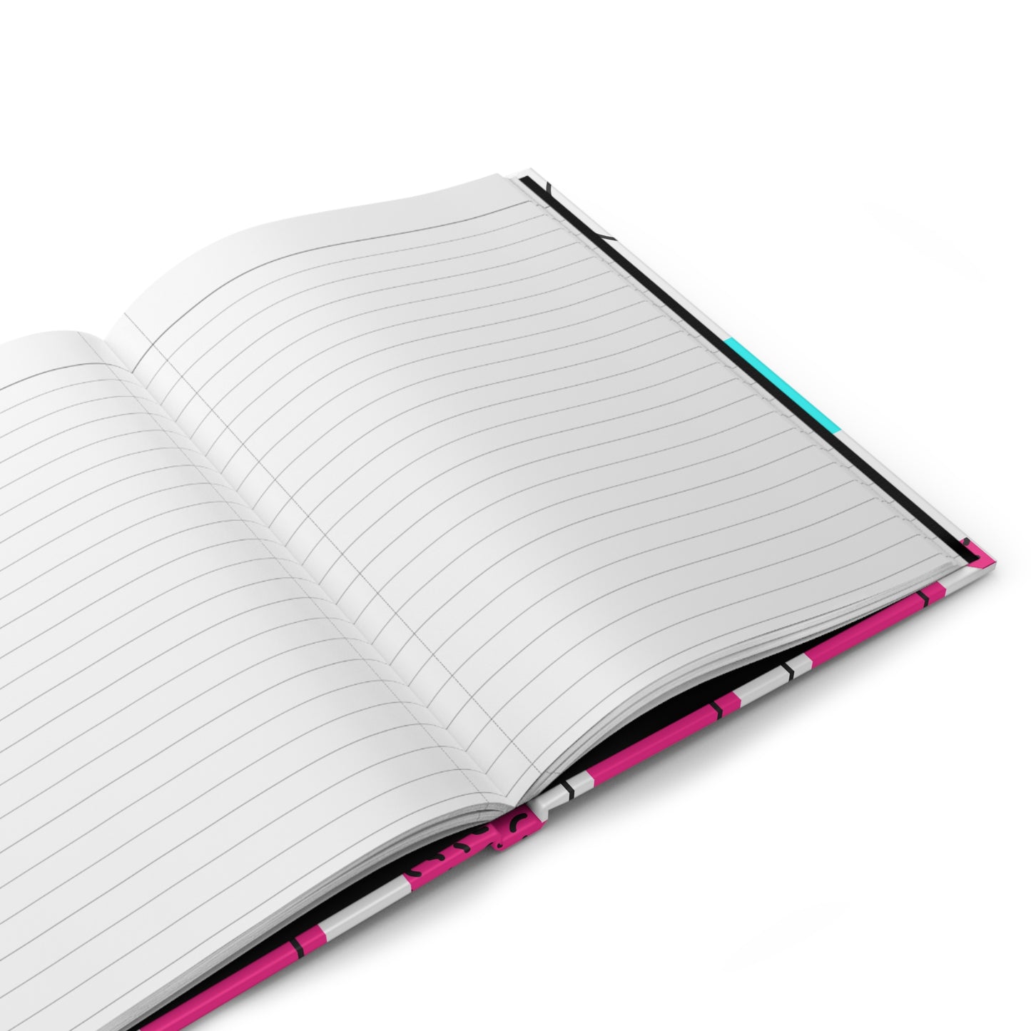 Sermon Notes Hardcover Journal — Retro Geometric Church Notebook
