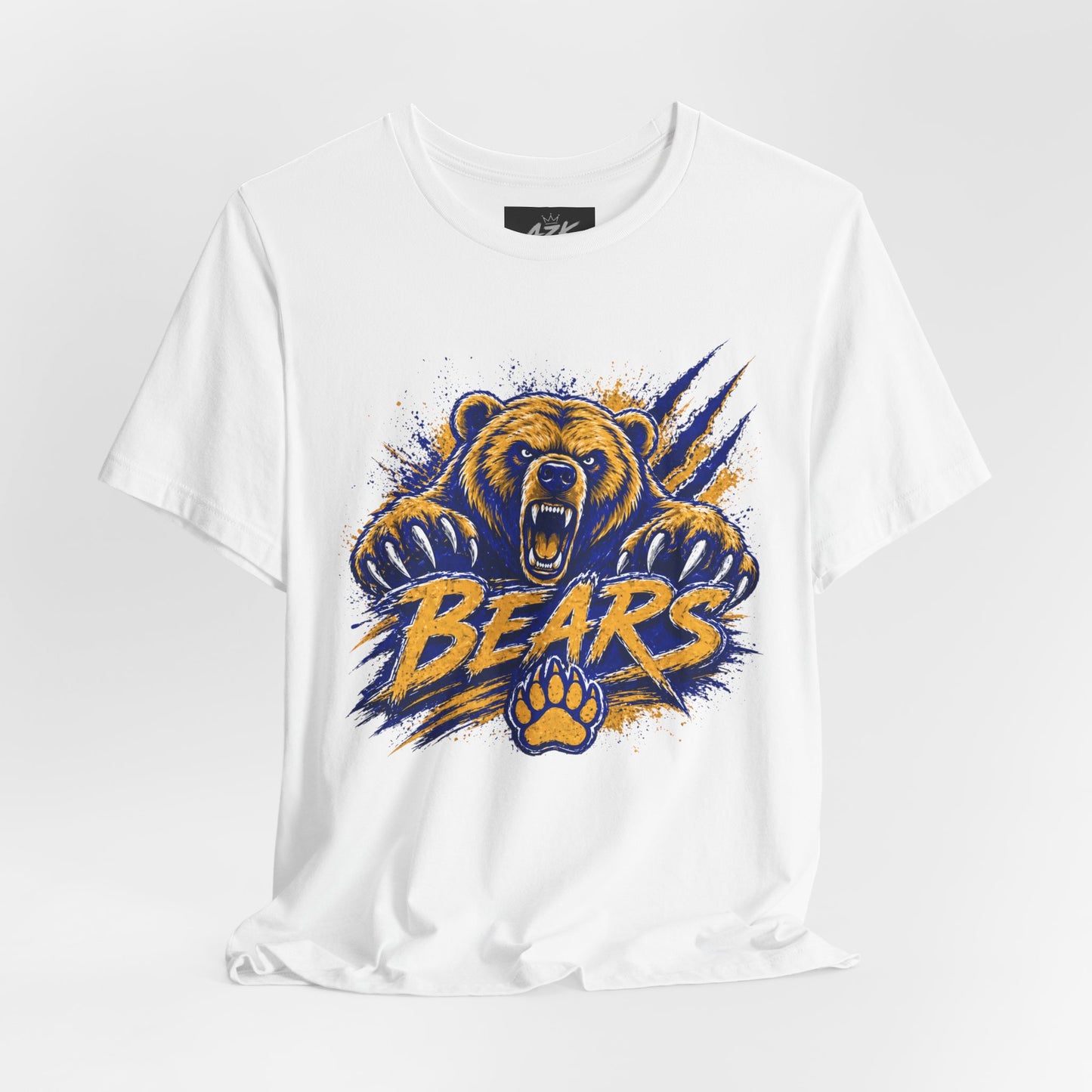 Bears Mascot Roaring Tee — School Spirit Sports T-Shirt