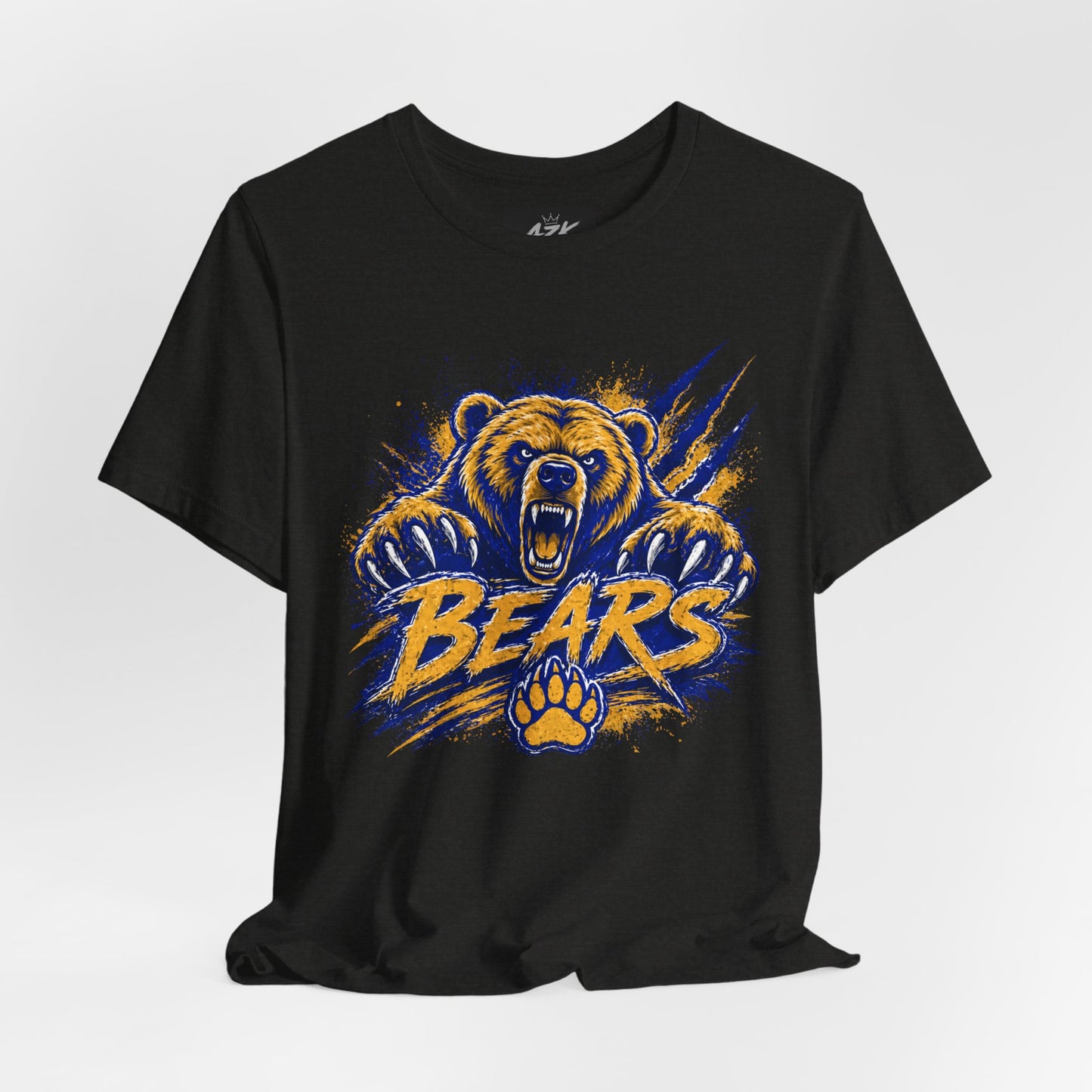 Bears Mascot Roaring Tee — School Spirit Sports T-Shirt