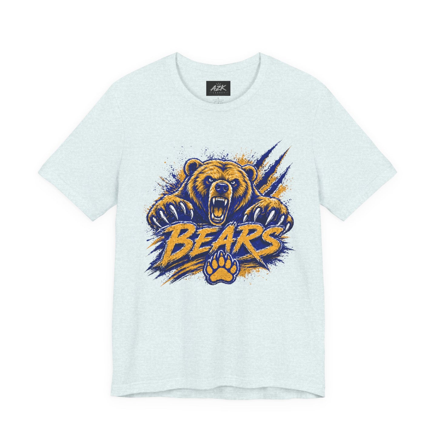 Bears Mascot Roaring Tee — School Spirit Sports T-Shirt