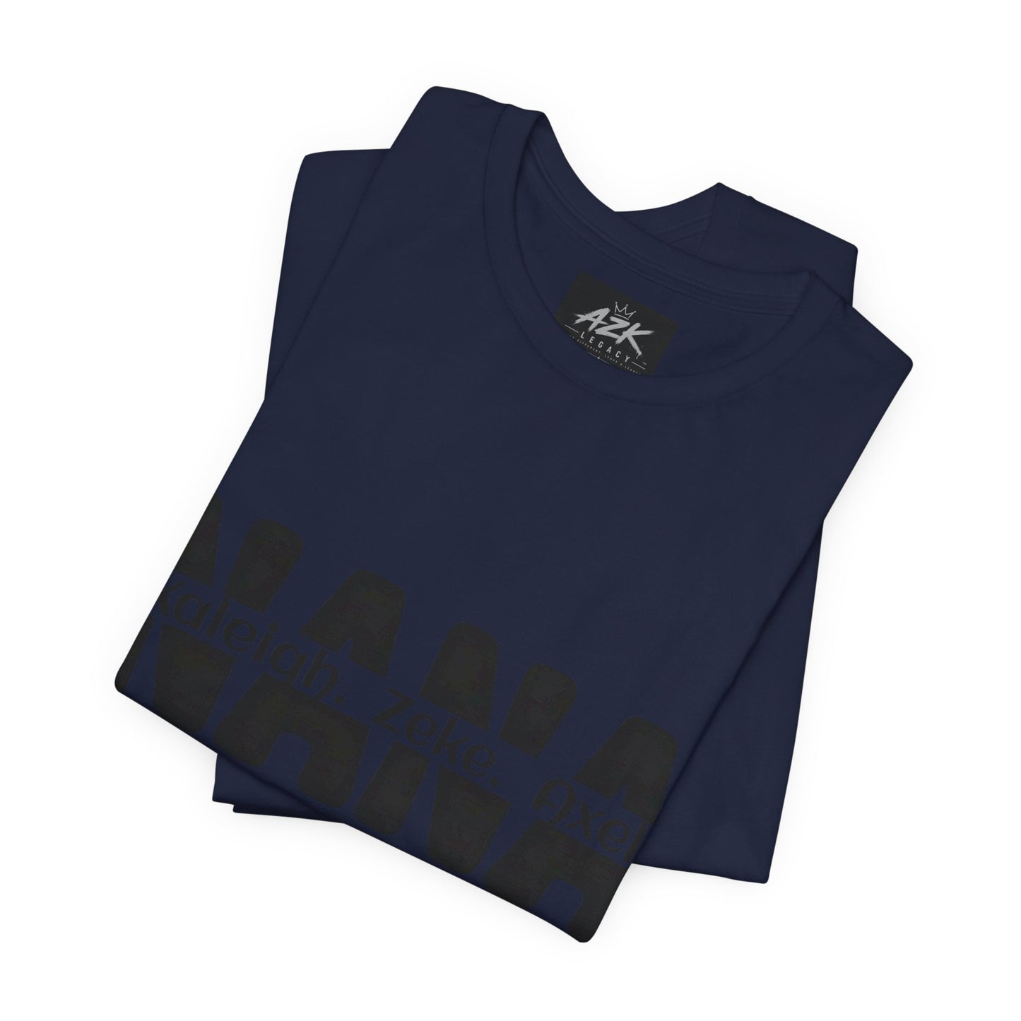 NANA Personalized Name Tee — Custom Grandma Shirt with Names (Kaleiah, Zeke, Axel)
