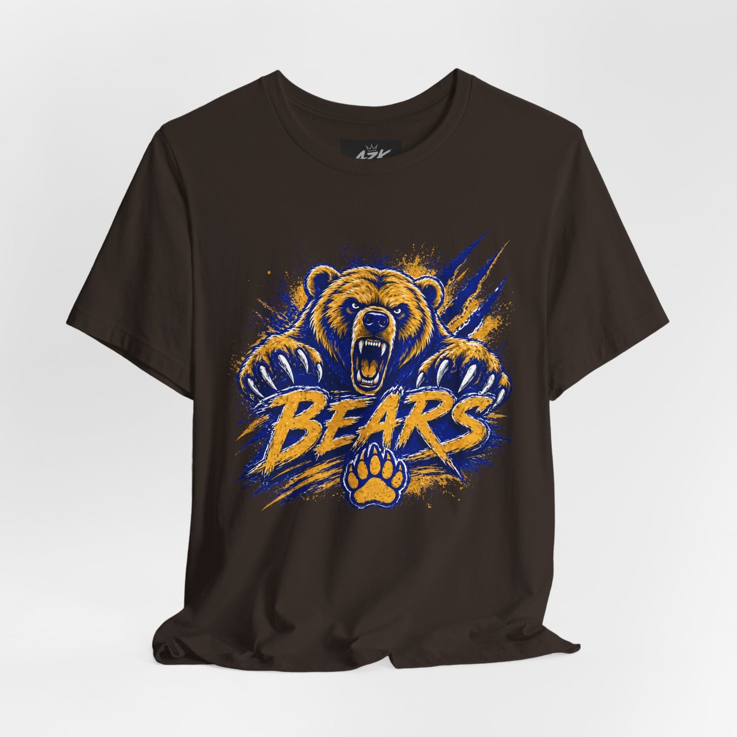 Bears Mascot Roaring Tee — School Spirit Sports T-Shirt