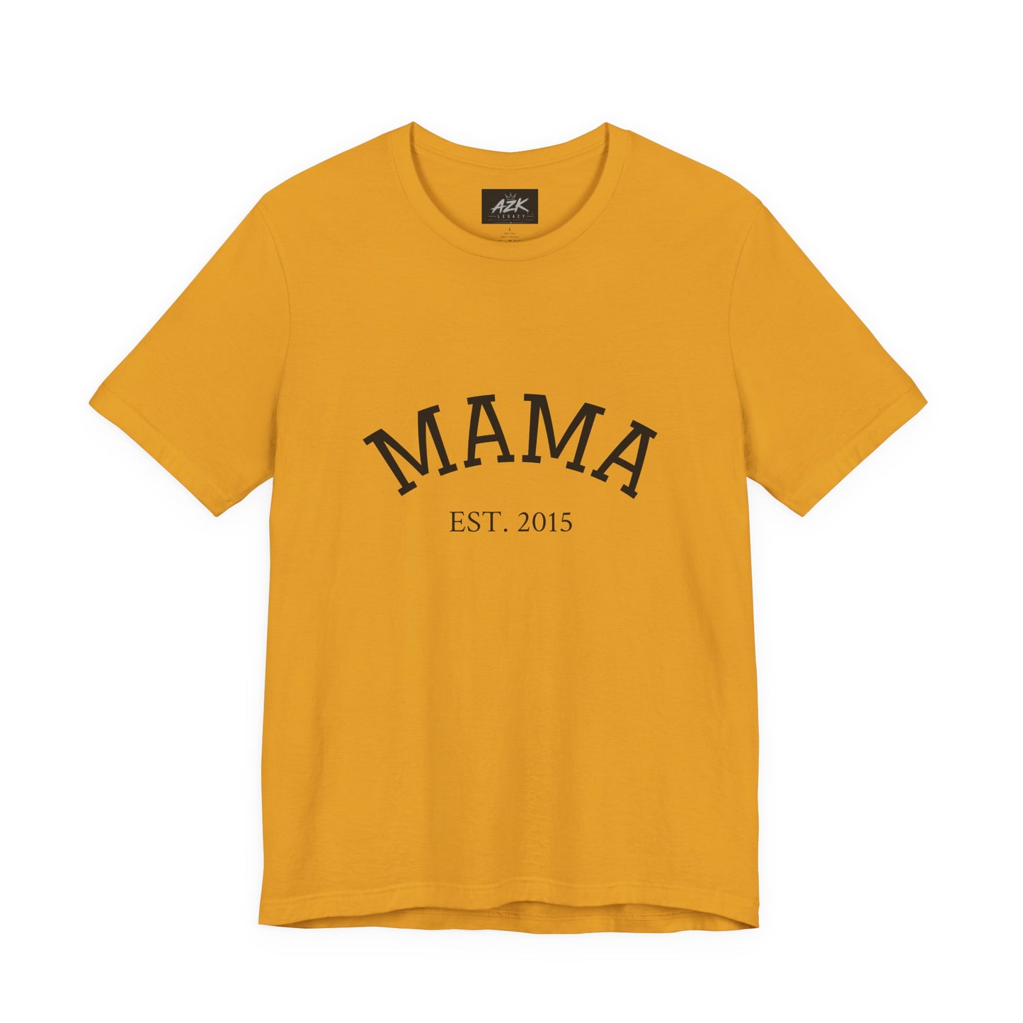 Mama Est. 2015 T-Shirt — Mother's Day Mom Tee