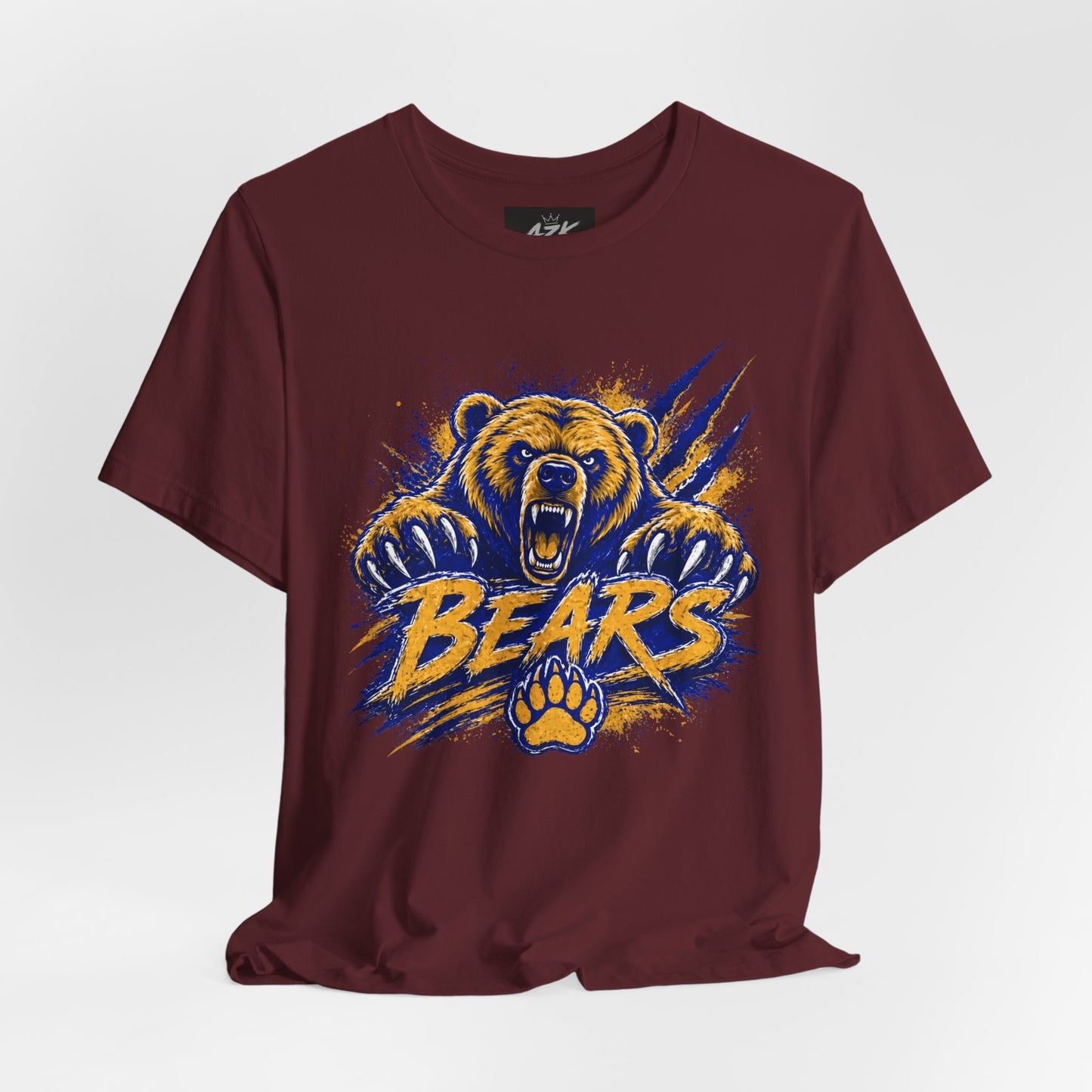 Bears Mascot Roaring Tee — School Spirit Sports T-Shirt