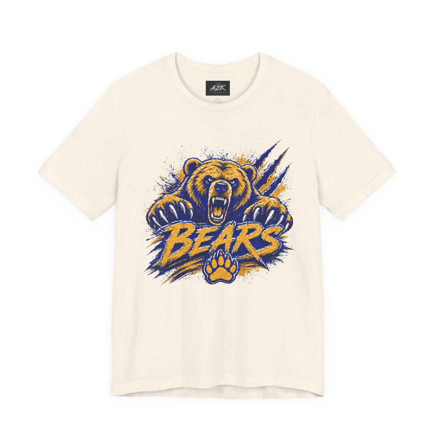 Bears Mascot Roaring Tee — School Spirit Sports T-Shirt