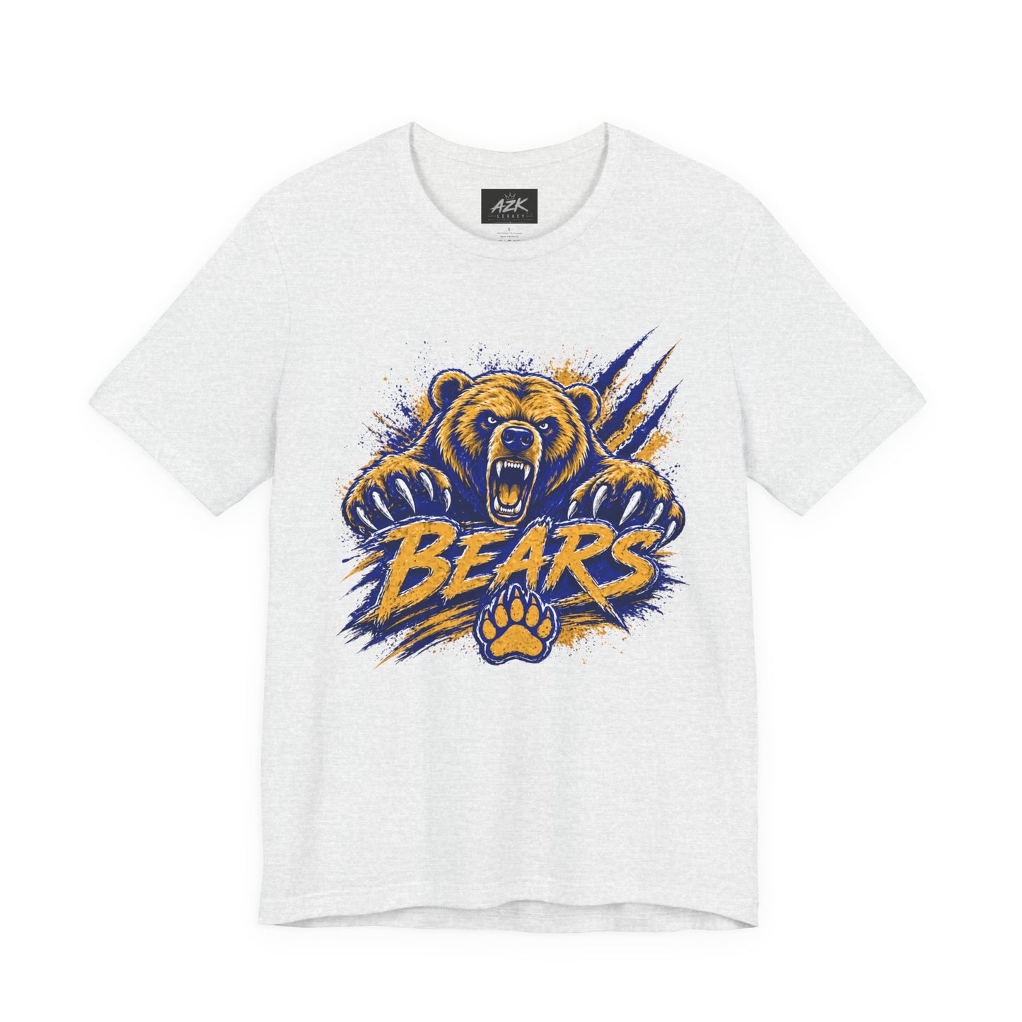 Bears Mascot Roaring Tee — School Spirit Sports T-Shirt