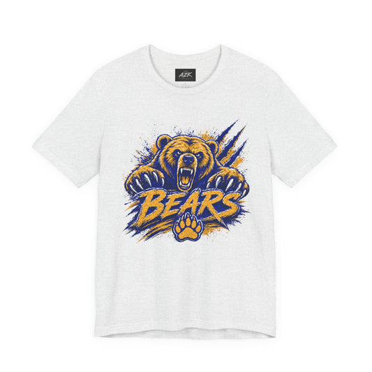 Bears Mascot Roaring Tee — School Spirit Sports T-Shirt