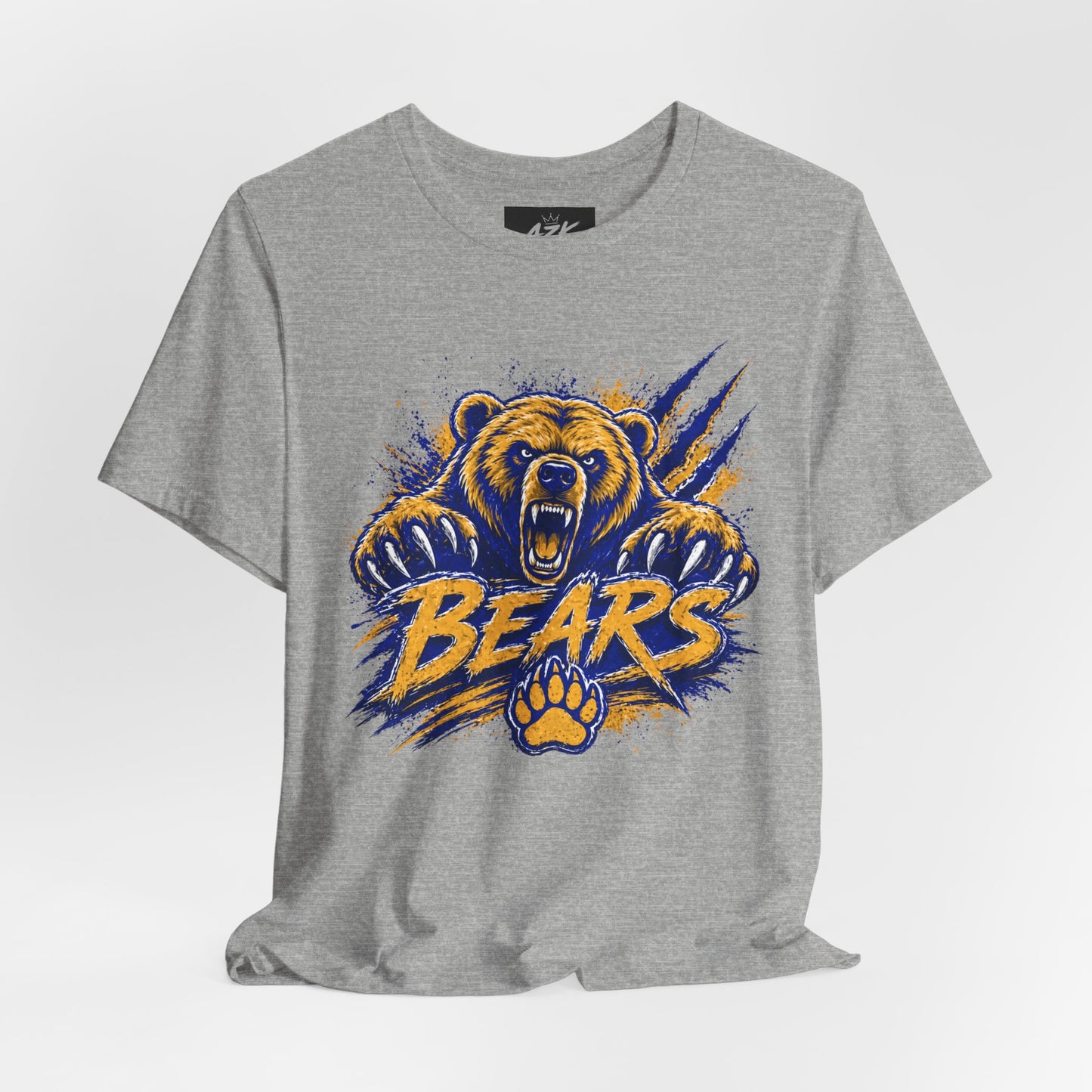 Bears Mascot Roaring Tee — School Spirit Sports T-Shirt