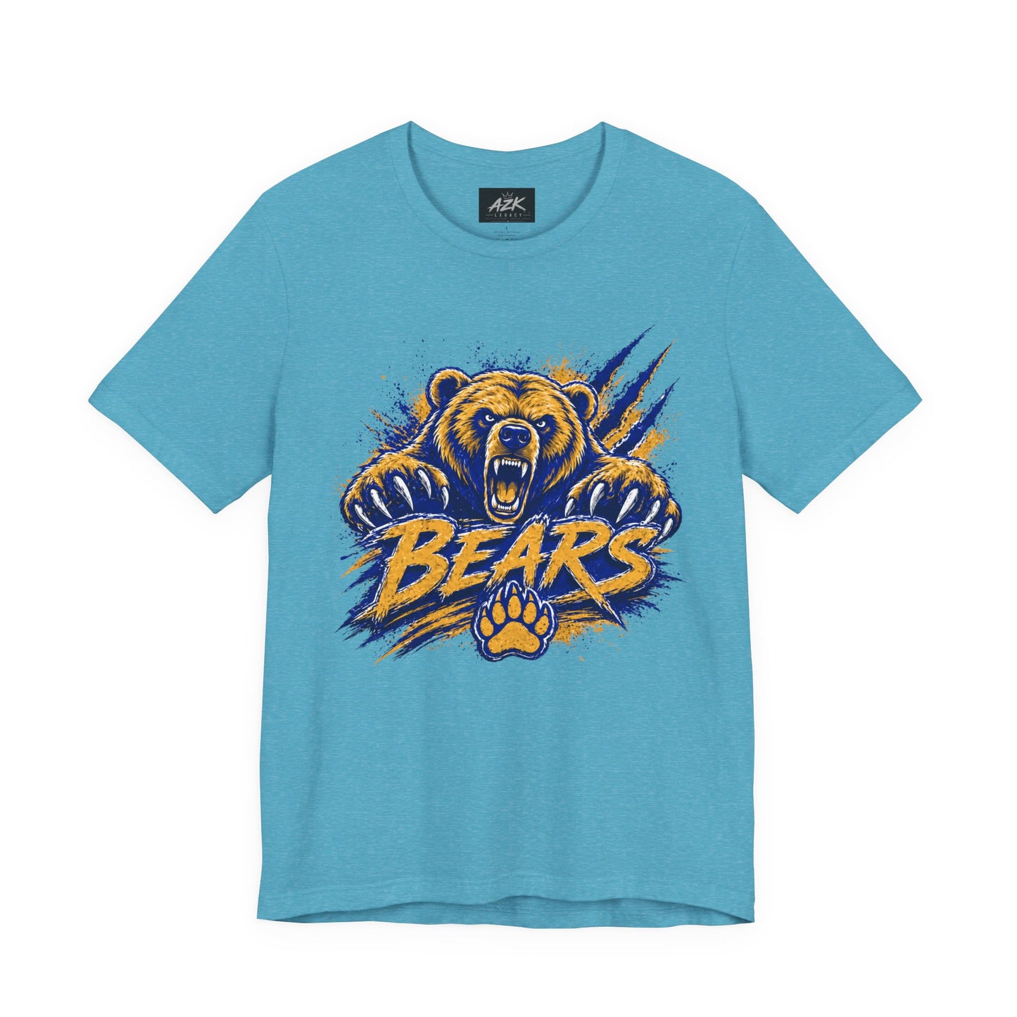 Bears Mascot Roaring Tee — School Spirit Sports T-Shirt