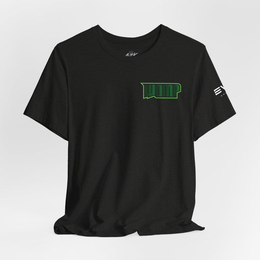 Wump Beaver Gamer Tee — Cartoon Archer Mascot Graphic T-Shirt
