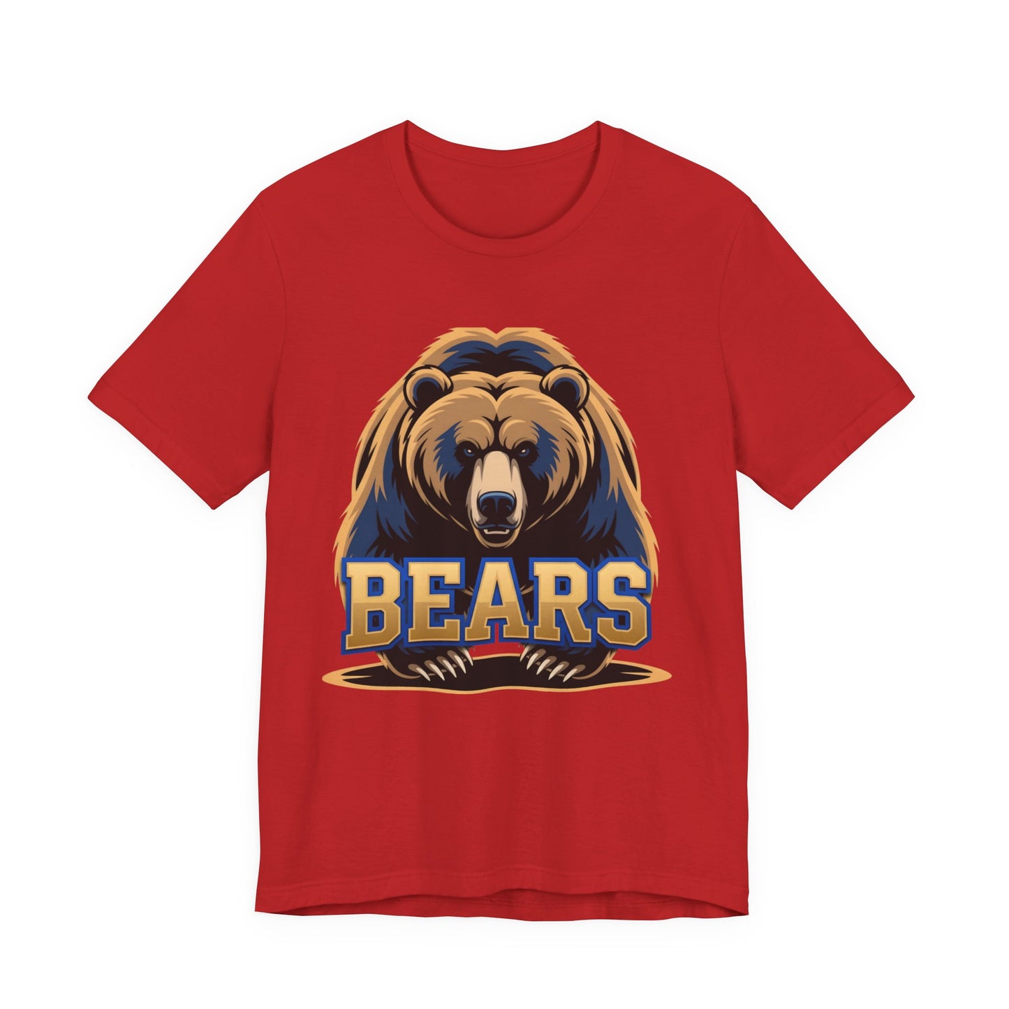 Bears Mascot Tee — Bold Grizzly Sports T‑Shirt