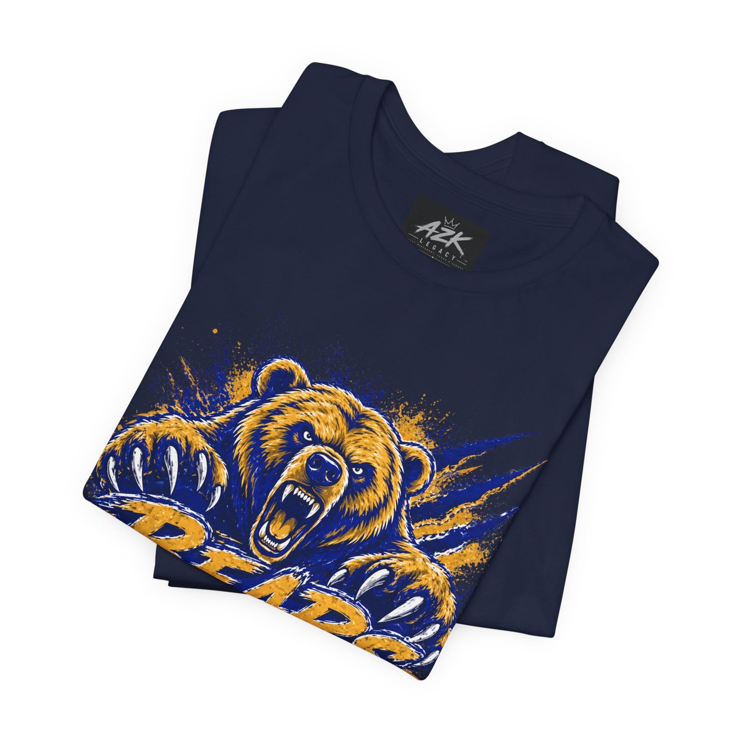 Bears Mascot Roaring Tee — School Spirit Sports T-Shirt