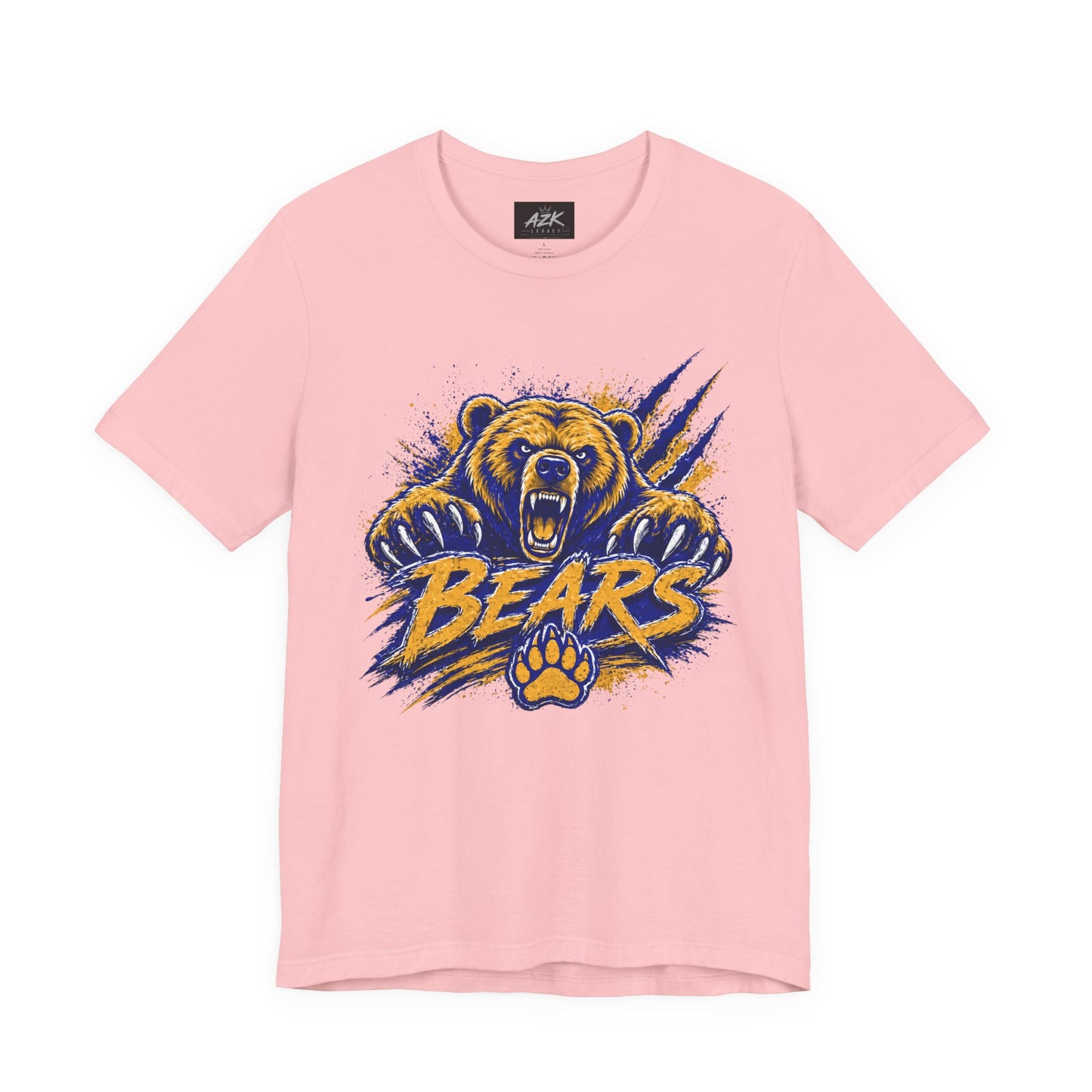 Bears Mascot Roaring Tee — School Spirit Sports T-Shirt