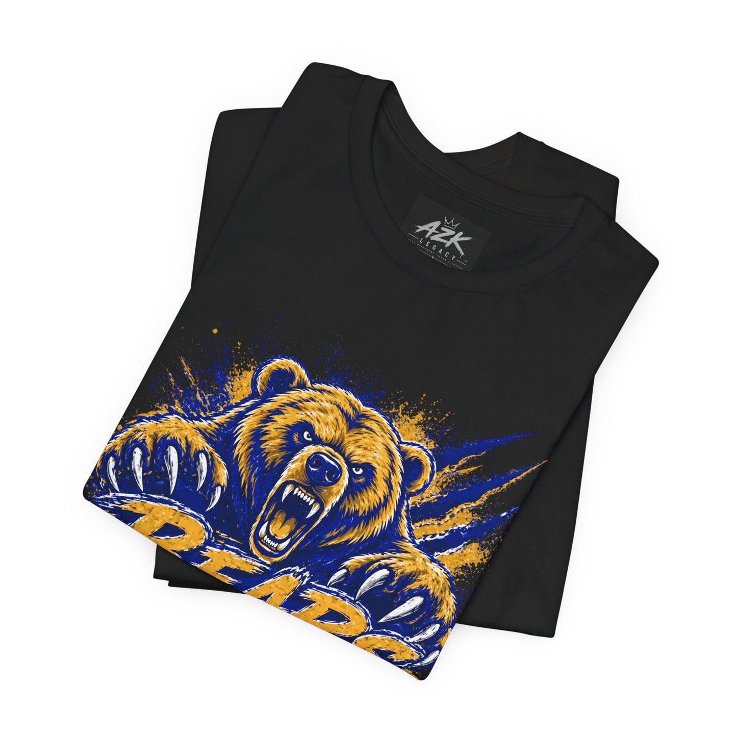 Bears Mascot Roaring Tee — School Spirit Sports T-Shirt