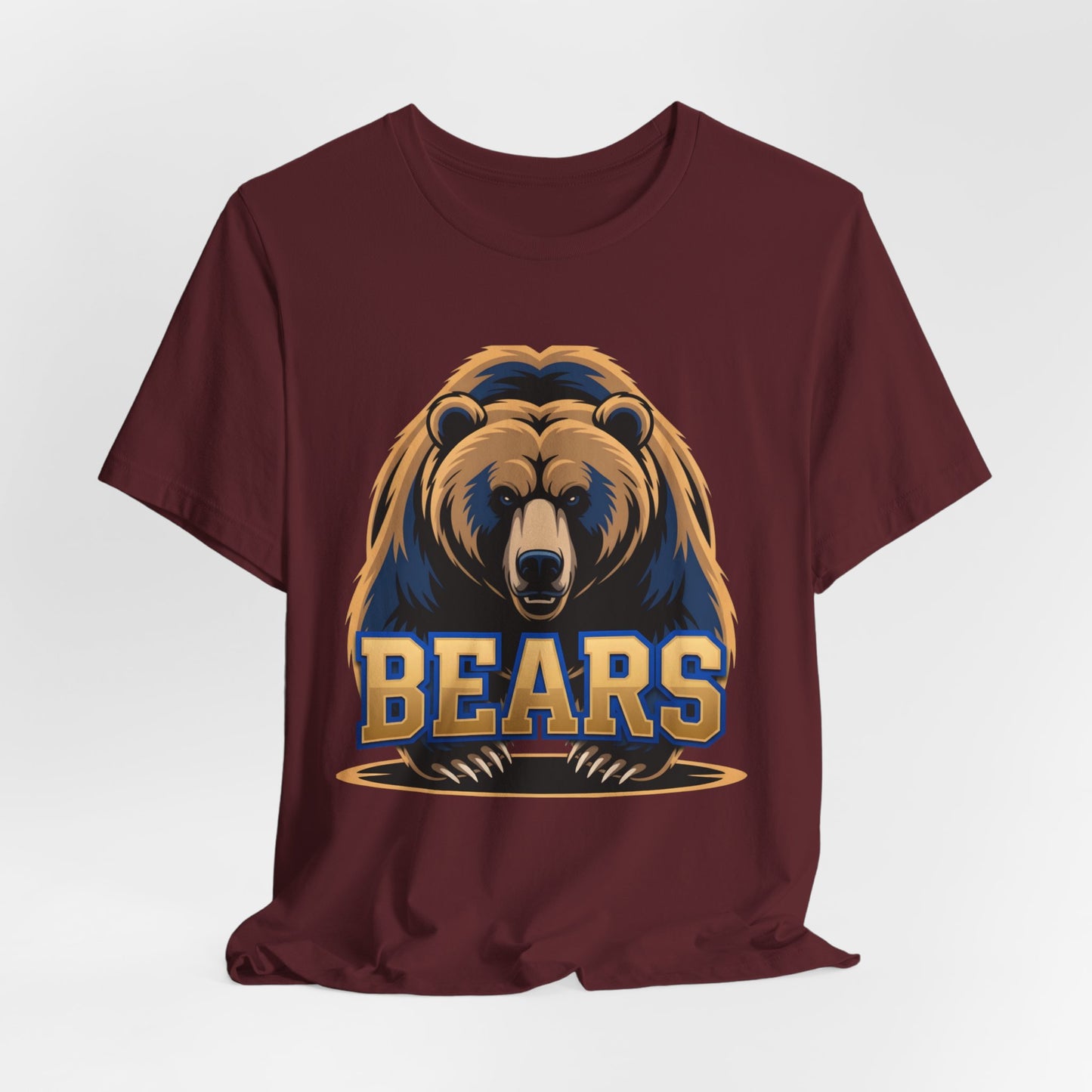 Bears Mascot Tee — Bold Grizzly Sports T‑Shirt