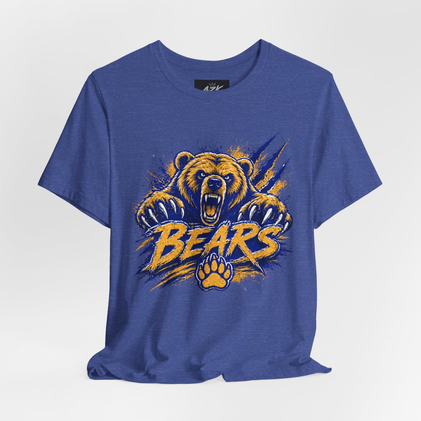 Bears Mascot Roaring Tee — School Spirit Sports T-Shirt