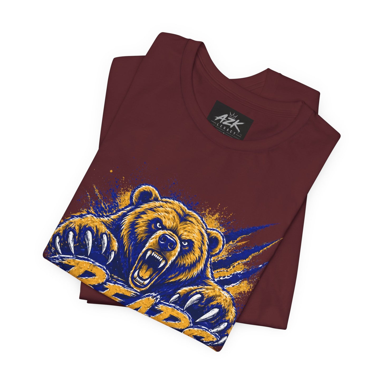 Bears Mascot Roaring Tee — School Spirit Sports T-Shirt