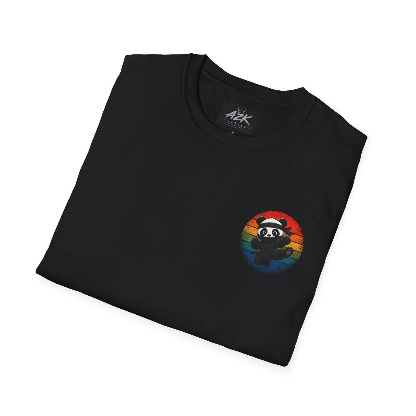 Panda Karate T-Shirt – Focus, Respect, Confidence, Discipline