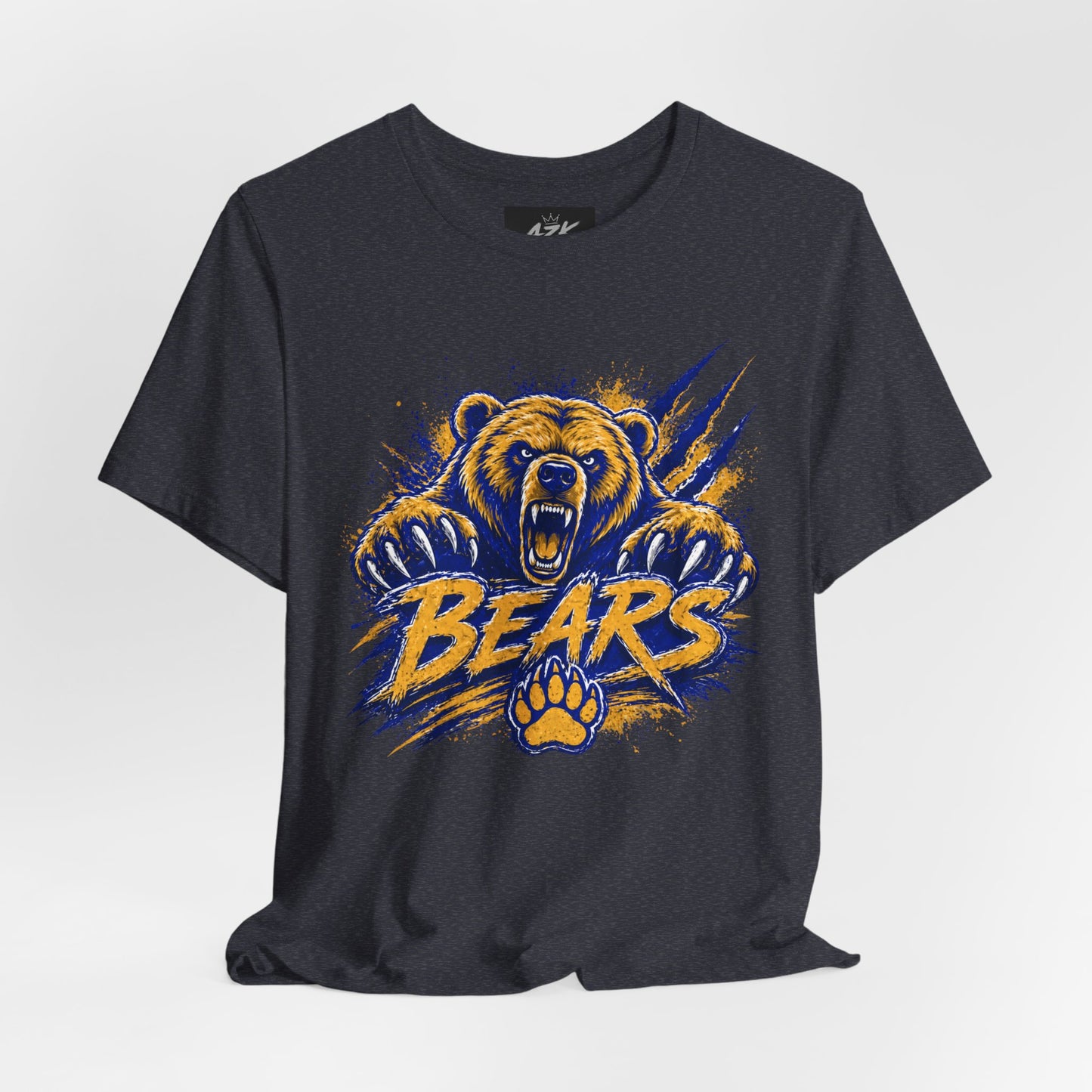 Bears Mascot Roaring Tee — School Spirit Sports T-Shirt
