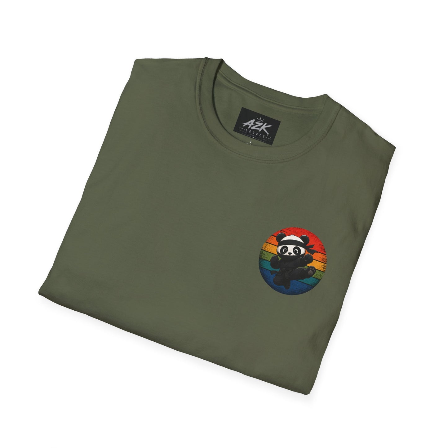 Panda Karate T-Shirt – Focus, Respect, Confidence, Discipline