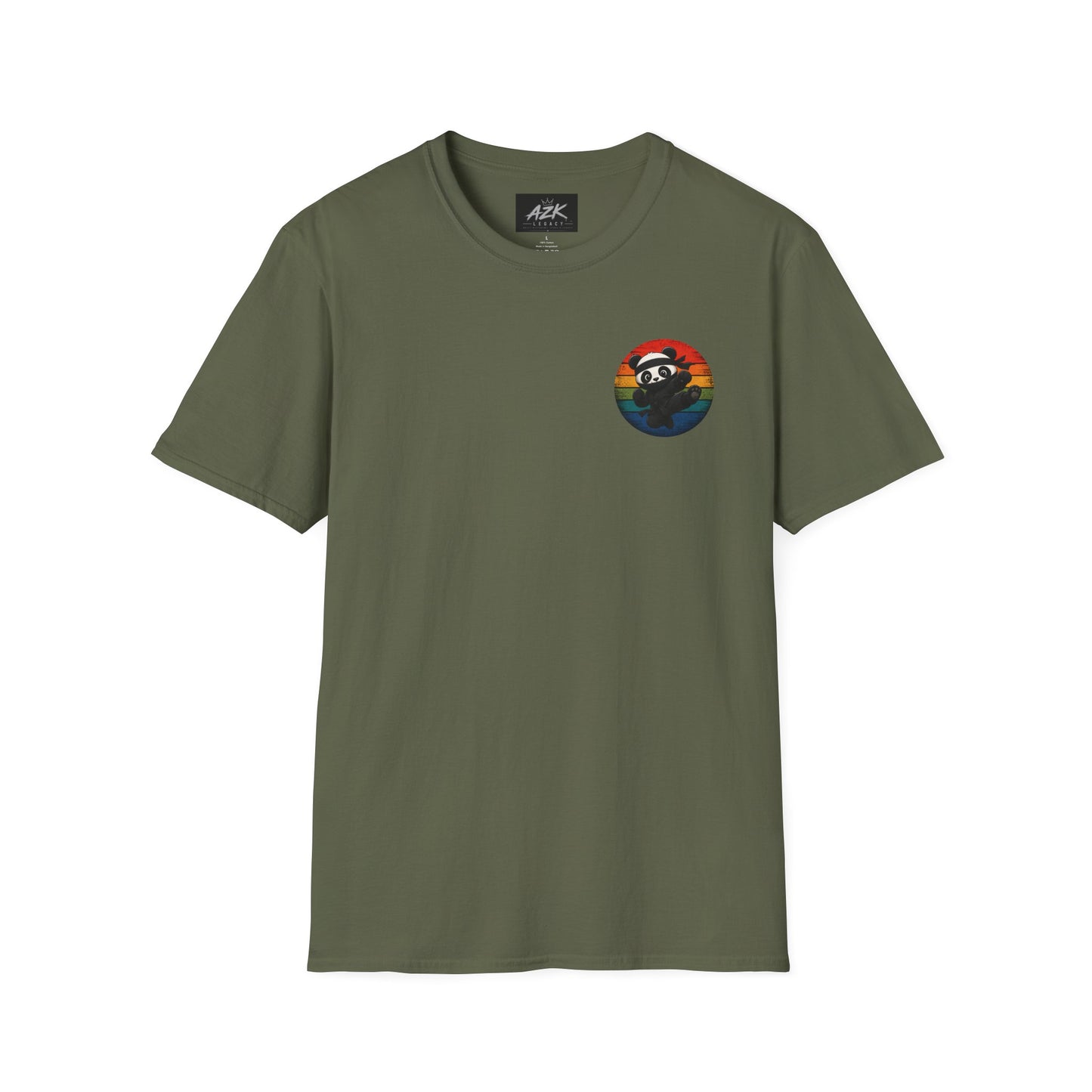 Panda Karate T-Shirt – Focus, Respect, Confidence, Discipline