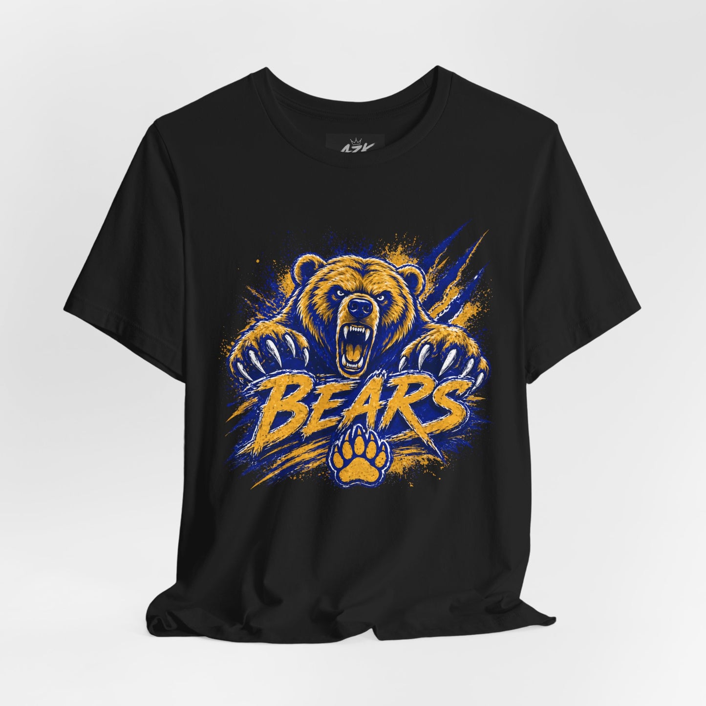 Bears Mascot Roaring Tee — School Spirit Sports T-Shirt