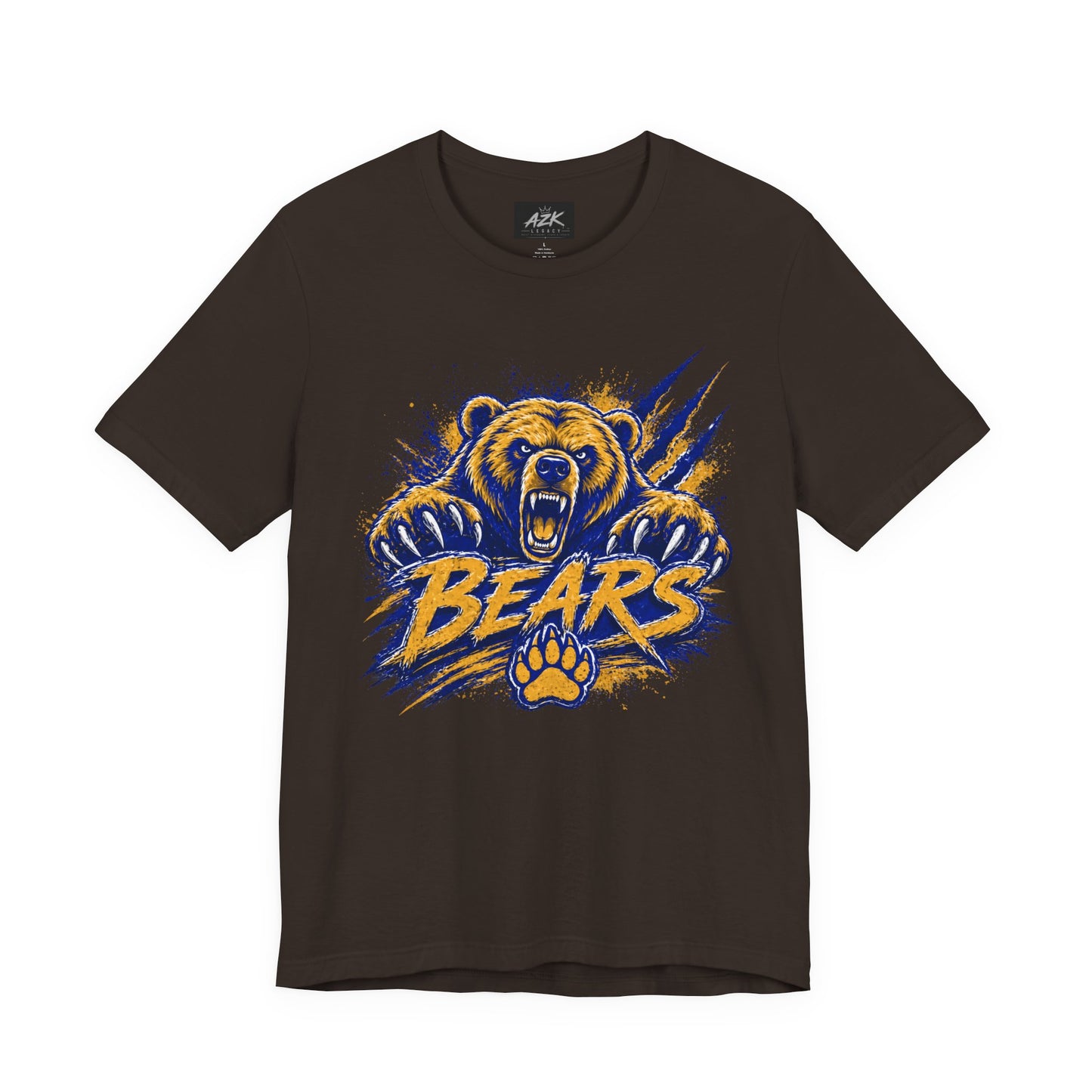 Bears Mascot Roaring Tee — School Spirit Sports T-Shirt
